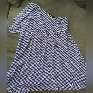 Lane Bryant sz 28 one shoulder dress